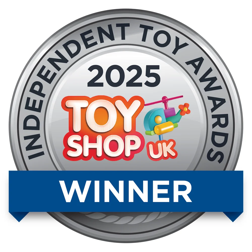 2025 Independent Toy Awards winner badge for Toy Shop UK