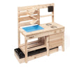 Wooden Mud Kitchen with Removable Sink and Sand Pit
